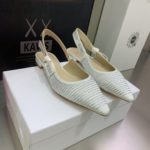 Christian Dior Women's J'Adior Slingback Ballerina Flat Bright White For Women CD