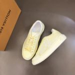 Louis Vuittion Time Out Sneaker Yellow For Men LV