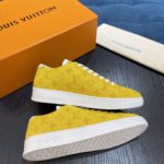 Louis Vuittion LV Resort Sneaker Yellow For Men LV