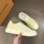 Louis Vuittion Time Out Sneaker Yellow For Men LV