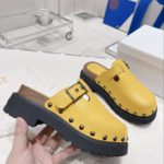 Christian Dior Women's Diorquake Clog Yellow For Women CD