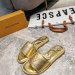 Louis Vuitton Women's Magnetic Flat Mule Gold For Women LV