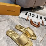 Louis Vuitton Women's Magnetic Flat Mule Gold For Women LV