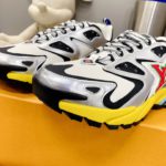 Louis Vuittion LV Runner Tatic Sneaker Yellow And White For Men LV