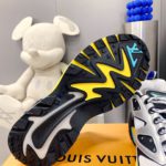Louis Vuittion LV Runner Tatic Sneaker Yellow And White For Men LV
