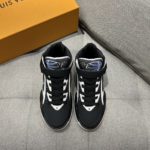 Louis Vuitton LV Trainer 2 Sneaker Black For Men LV 1AAHCI