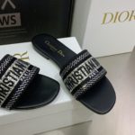 Christian Dior Women's Dway Slide Black For Women CD KCQ166ERC_S11X