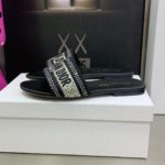 Christian Dior Women's Dway Slide Black For Women CD KCQ166ERC_S11X