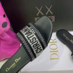 Christian Dior Women's Dway Slide Black For Women CD KCQ166ERC_S11X