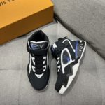 Louis Vuitton LV Trainer 2 Sneaker Black For Men LV 1AAHCI