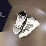 Christian Dior Women's B27 High-Top Sneaker Gray For Women CD