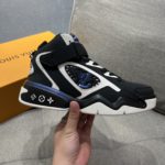 Louis Vuitton LV Trainer 2 Sneaker Black For Men LV 1AAHCI