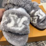 Louis Vuitton Women's Paseo Flat Comfort Mule Grey For Women LV