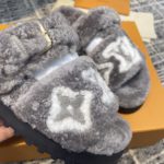 Louis Vuitton Women's Paseo Flat Comfort Mule Grey For Women LV