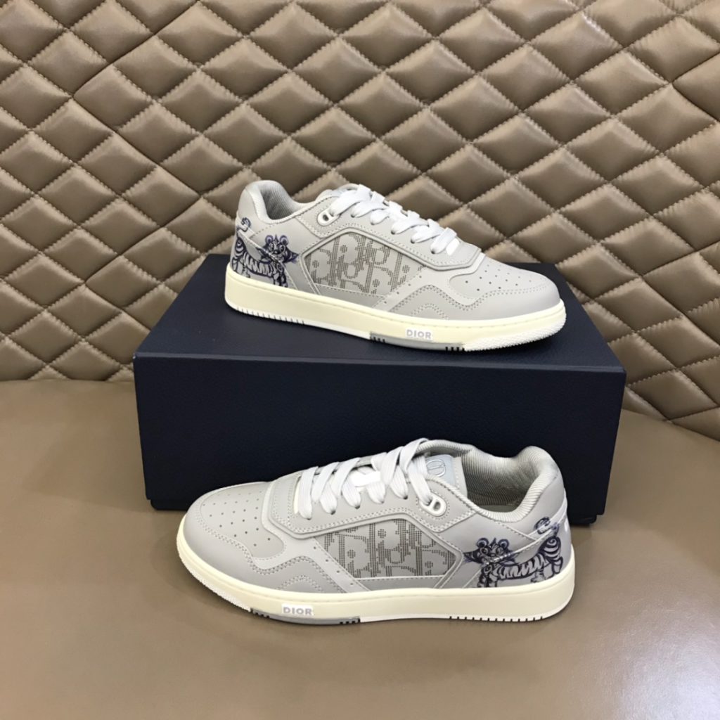 Christian Dior Women's B27 Low-Top Sneaker Gray For Women CD