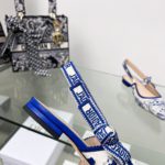 Christian Dior Women's J'Adior Slingback Pump Bright Blue For Women CD 0.7in/ 2cm
