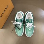 Louis Vuittion Show Up Sneaker Green For Men LV