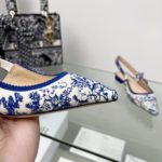 Christian Dior Women's J'Adior Slingback Pump Bright Blue For Women CD 0.7in/ 2cm