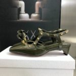 Christian Dior Women's Rose Fantastique Pump Green For Women CD 1.5in/4cm