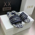 Christian Dior Women's Dway Slide Blue For Women CD