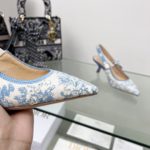 Christian Dior Women's J'Adior Slingback Pump Blue For Women CD 2.5in/6.5 cm