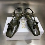 Christian Dior Women's Rose Fantastique Pump Green For Women CD 1.5in/4cm
