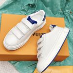 Louis Vuitton Women's Time Out Sneaker Blue For Women LV 1AADQ0