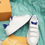 Louis Vuitton Women's Time Out Sneaker Blue For Women LV 1AADQ0