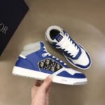 Christian Dior Women's B27 High-Top Sneaker Blue For Women CD