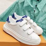 Louis Vuitton Women's Time Out Sneaker Blue For Women LV 1AADQ0