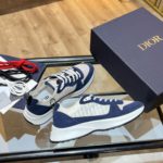 Christian Dior Women's B25 Runner Sneaker Blue For Women CD