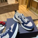 Christian Dior Women's B25 Runner Sneaker Blue For Women CD