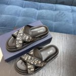 Christian Dior Aqua Sandal Brown/Beige For Men CD