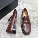 Christian Dior Loafer With Horsebit Brown For Men CD