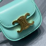 Celine Mini Triomphe Ice Mint For Women 4in/11cm 10I513DPV.29IM