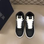 Christian Dior B27 High-Top Sneaker Black For Men CD 3SH133ZIR_H965