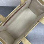 Celine Large Cabas Thais In Textile Natural / Tan For Women 16in/41cm 196762DST.02NT