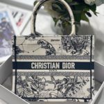 Christian Dior Small Dior Book Tote White, For Women, Women’s Handbags 26.5cm/10.5in CD M1265ZRHZ_M941