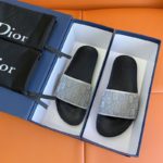 Christian Dior Aqua Sandal Black/Grey For Men CD