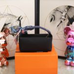 Hermes Bride A Brac Case Black Bag For Women, Women's Handbags, Shoulder Bags 9.8in/25cm