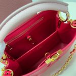 Louis Vuitton Capucines BB Hot Pink For Women, Women’s Handbags, Shoulder Bags And Crossbody Bags 10.6in/27cm LV
