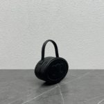 Celine Oval Minaudiere Cuir Triomphe Black For Women 6in/11.5cm 