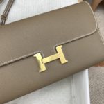 Hermes Constance Long Togo Wallet Brown, Gold Toned Hardware Bag For Women, Women's Handbags, Shoulder Bags 8.1in/21cm
