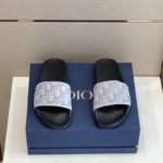 Christian Dior Aqua Sandal Black/Grey For Men CD
