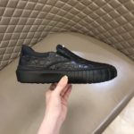 Fendi Force Slip On Sneakers Black For Men 7E1454ADMJF0ABB