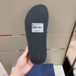 Christian Dior Aqua Sandal Black/White For Men CD