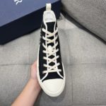 Christian Dior B23 Cactus Jack Dior High-Top Sneaker Black For Men CD 3SH126ZOI_H961