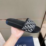 Christian Dior Aqua Sandal Black/White For Men CD