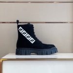 Fendi Force High Tops Boots Black For Men 7U1447