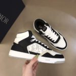 Christian Dior B27 High-Top Sneaker White/Black For Men CD 3SH133ZIJ_H163